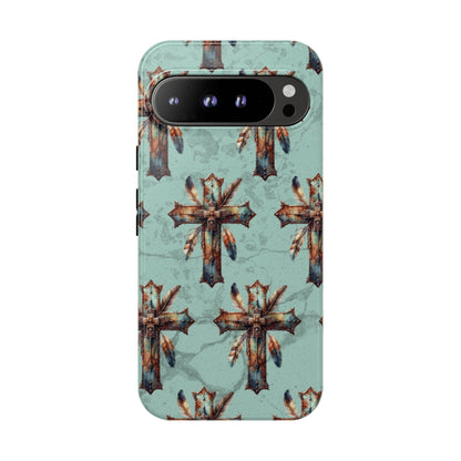 Crosses And Feathers Tough Case