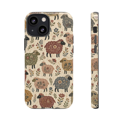 Folk Sheep Tough Case