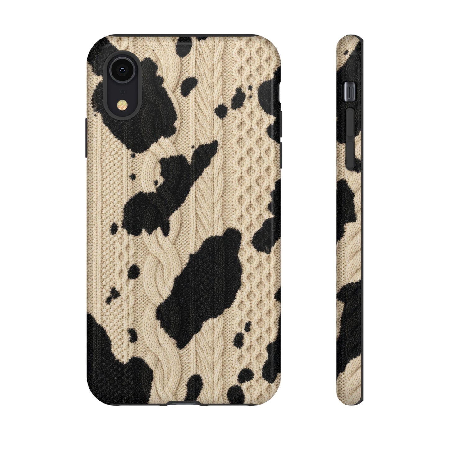 Cable Knit Cowhide Tough Case