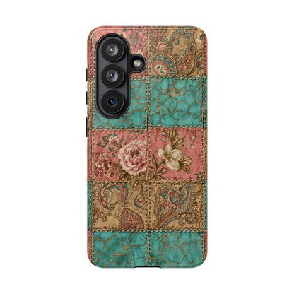 Turquoise Paisley Tough Case