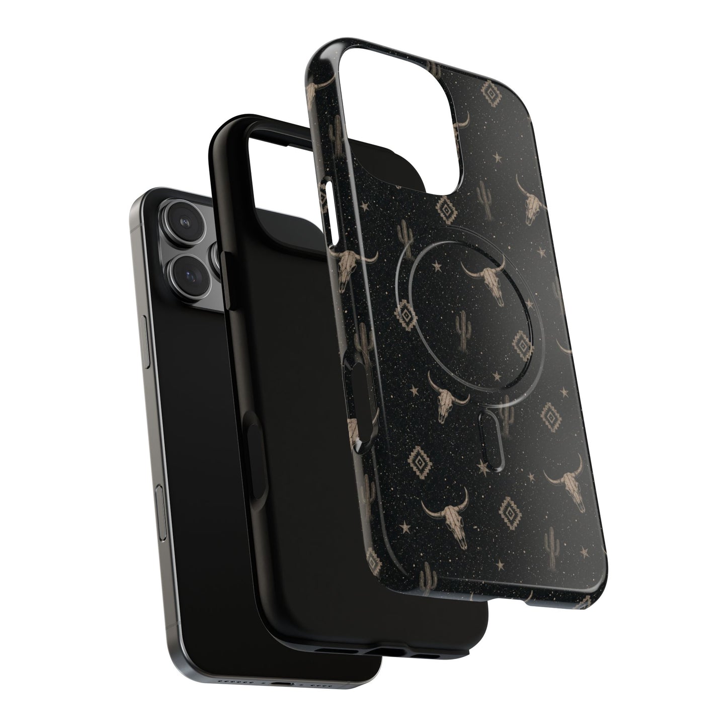 Midnight Longhorn Magnetic Case