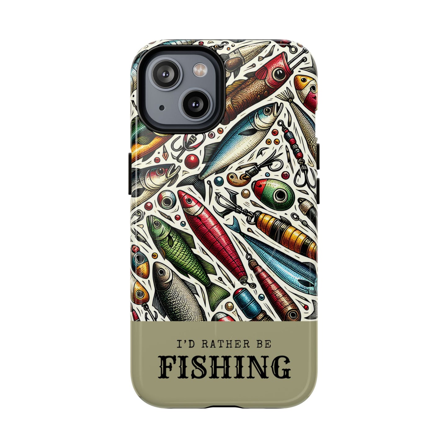 Id Rather Be Fishing Magnetic Case