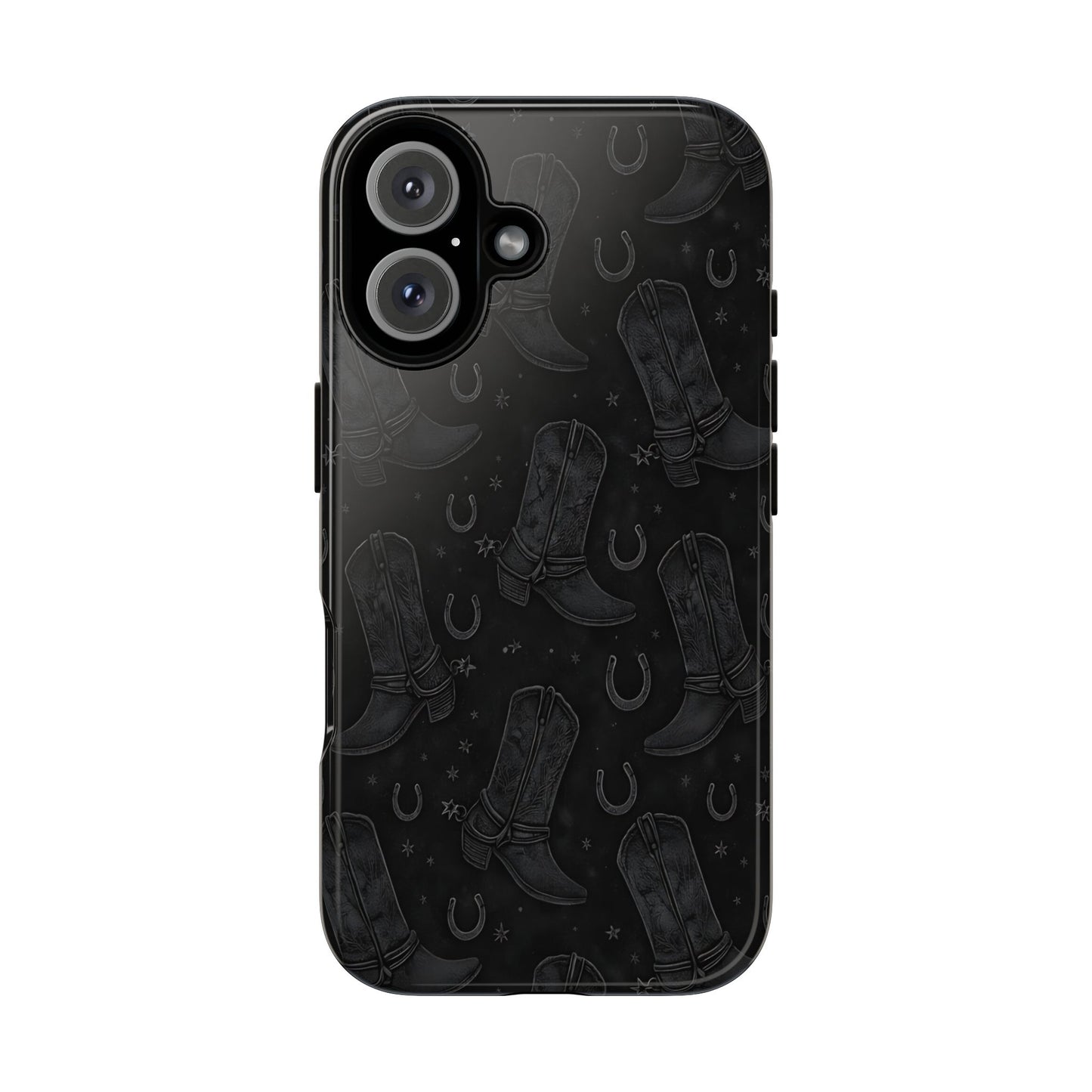 Western Noir Boots Tough Case
