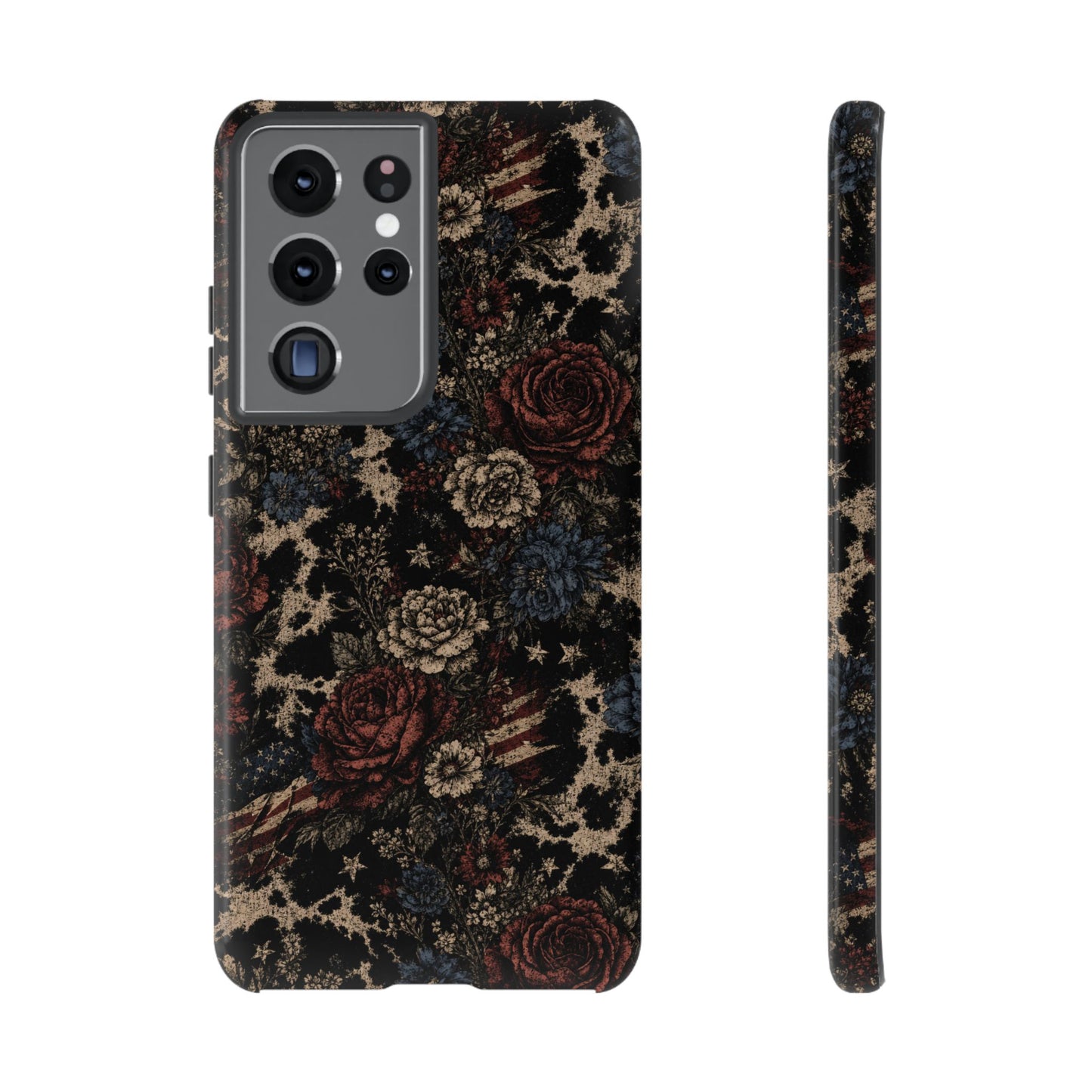USA Cowhide Bloom Tough Case