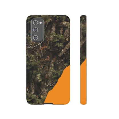Torn Camo Orange Tough Case