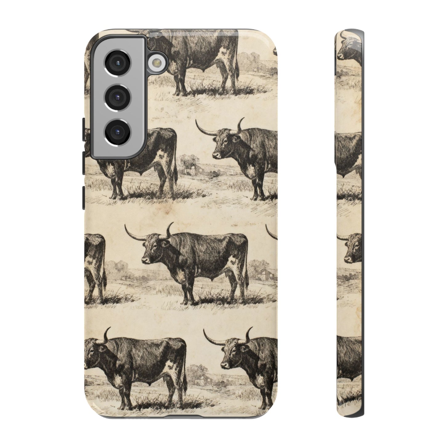 Vintage Longhorns Tough Case