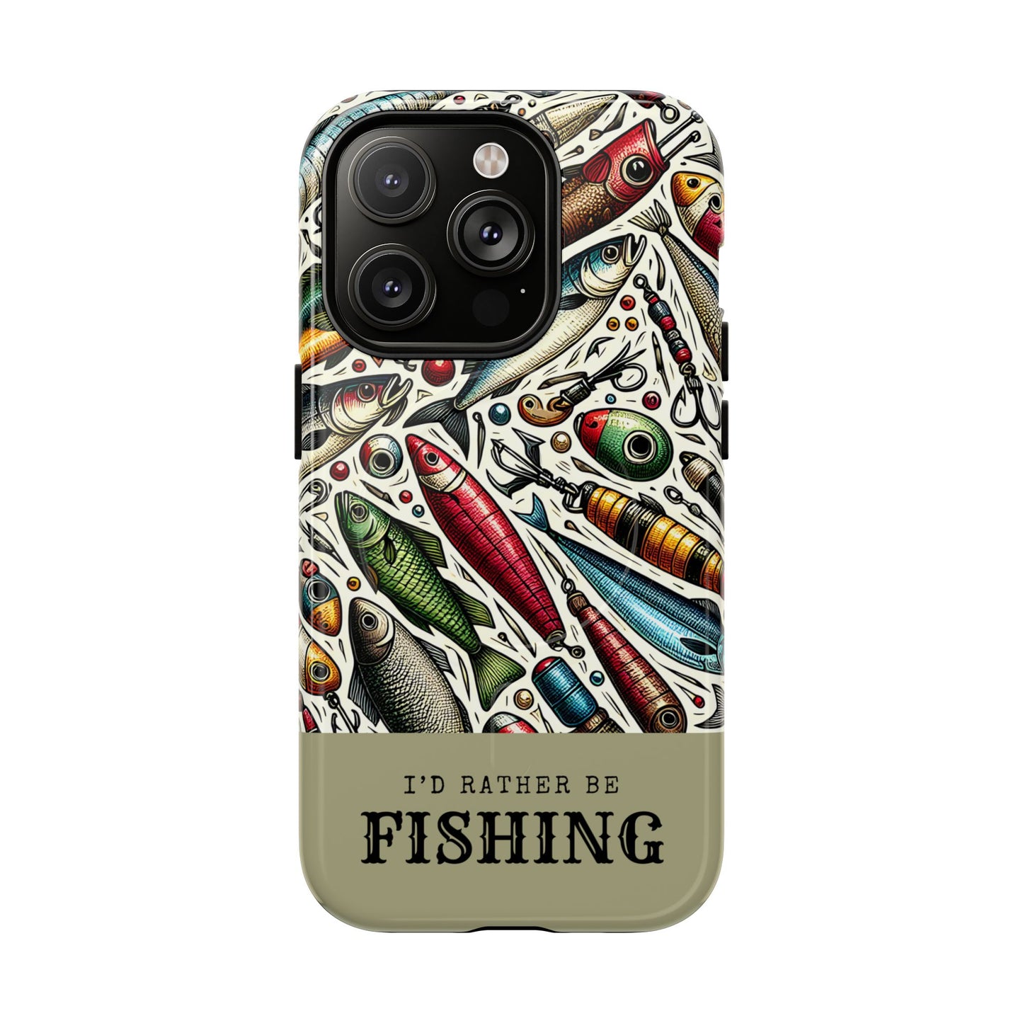 Id Rather Be Fishing Magnetic Case