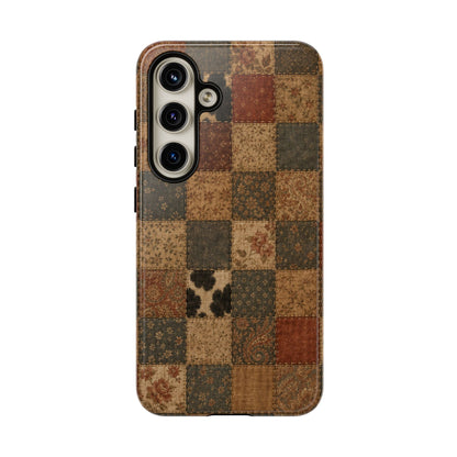 Rustic Patchwork Tough Case