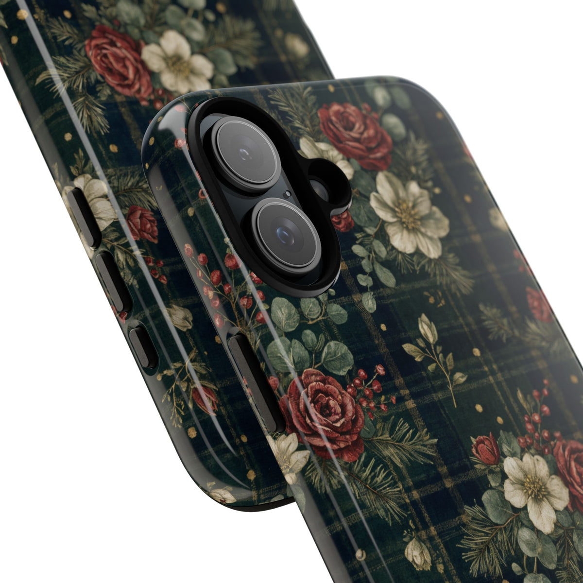 Tartan Roses Tough Case