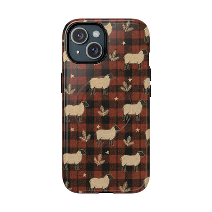 Plaid Sheep Magnetic Case