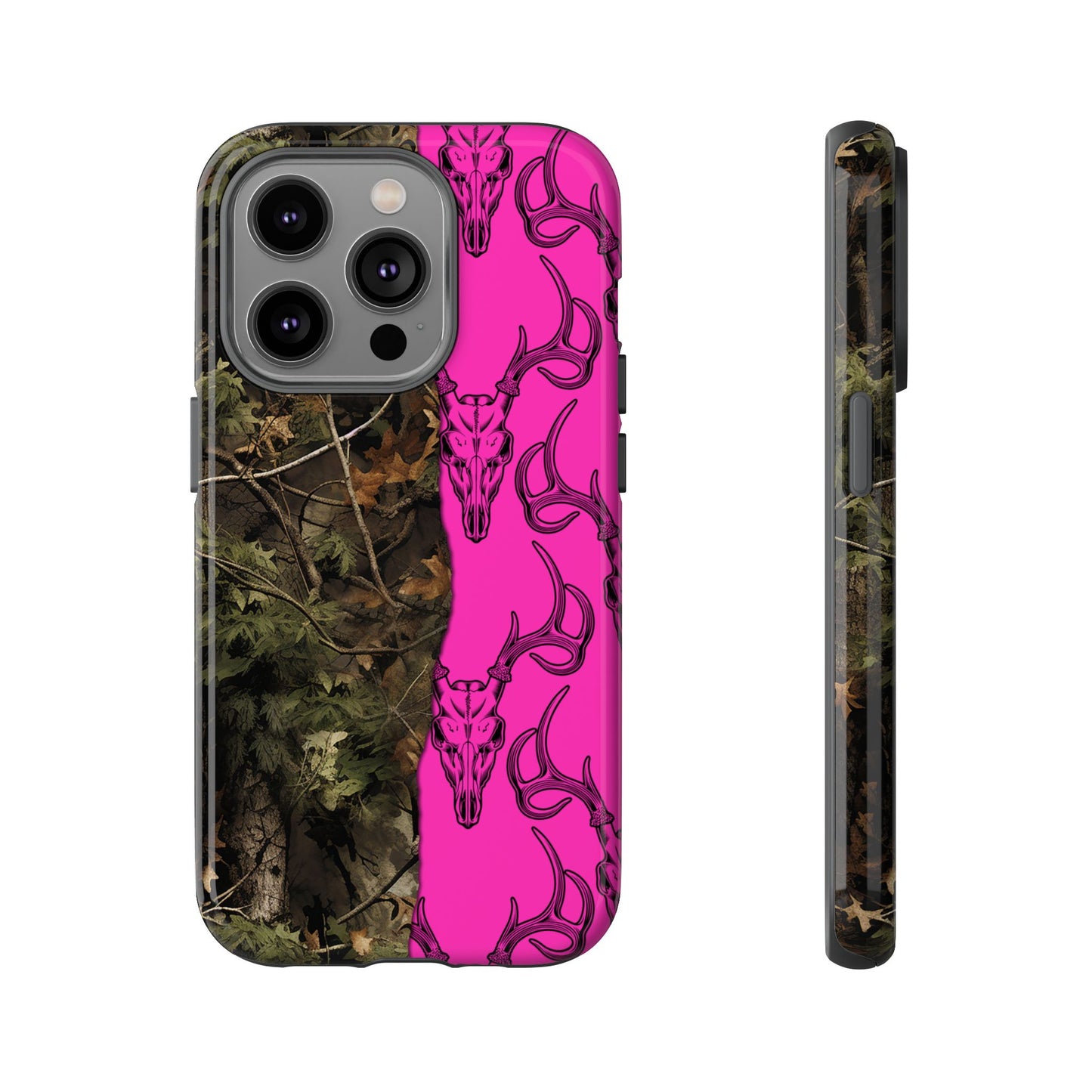 Camo Deer Skulls Pink Tough Case