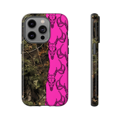 Camo Deer Skulls Pink Tough Case