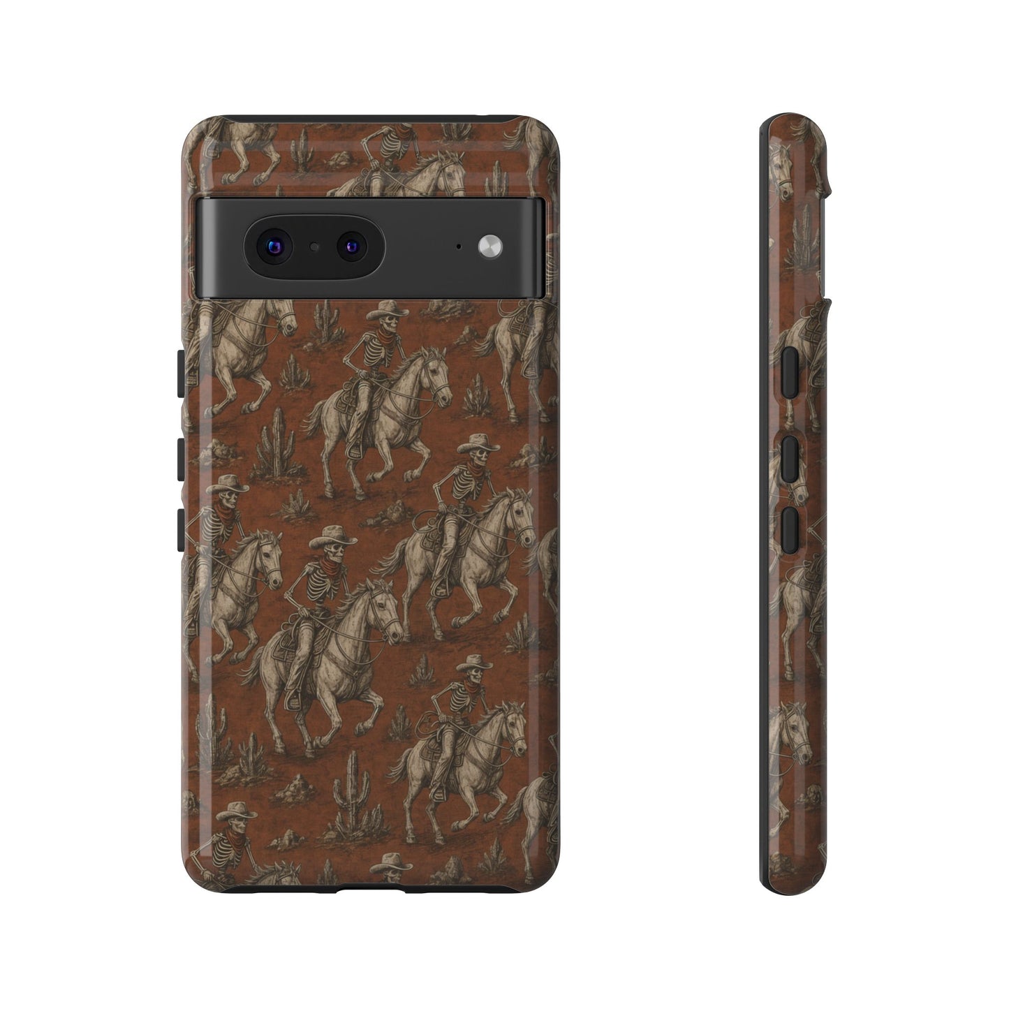 Skeleton Cowboy Ride Tough Case