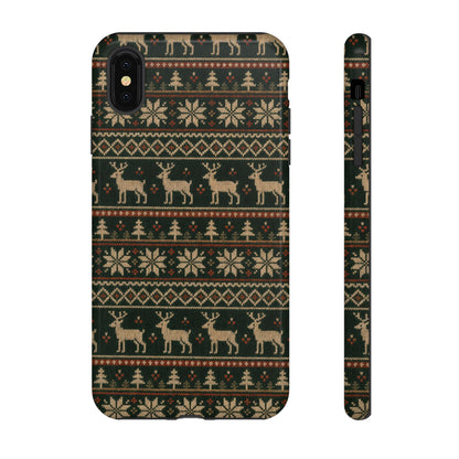Fair Isle Deer Tough Case