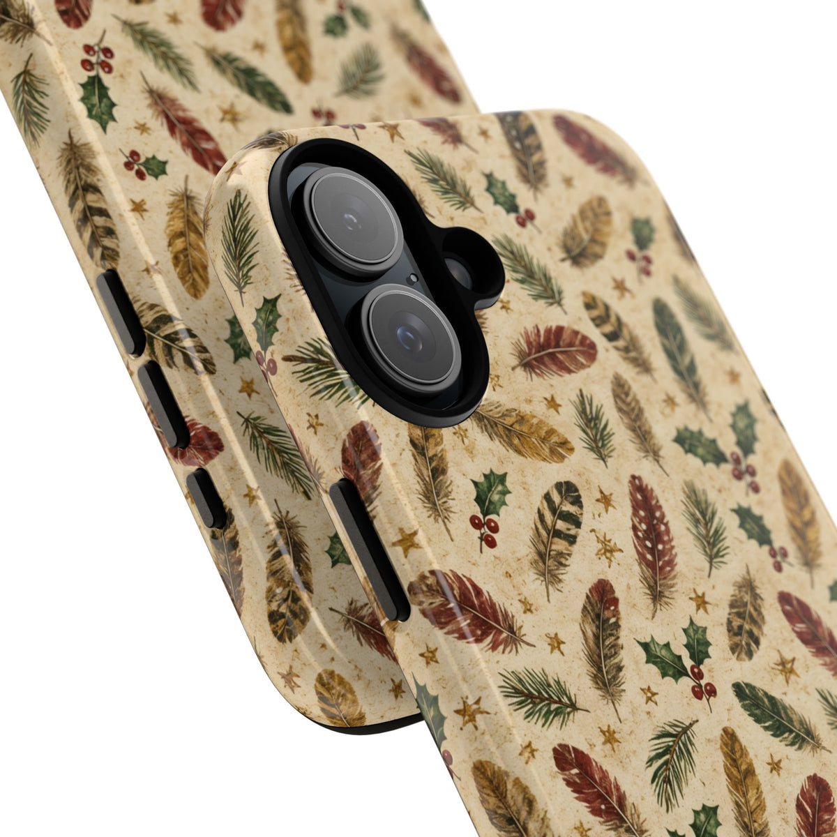 Christmas Feathers Tough Case