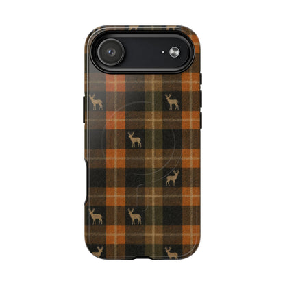 Buck Plaid Magnetic Case