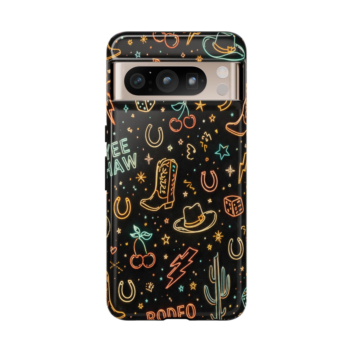 Retro Neon Rodeo Tough Case