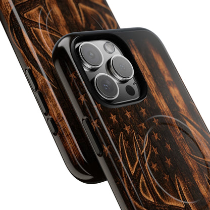 Carved Buck Magnetic Case