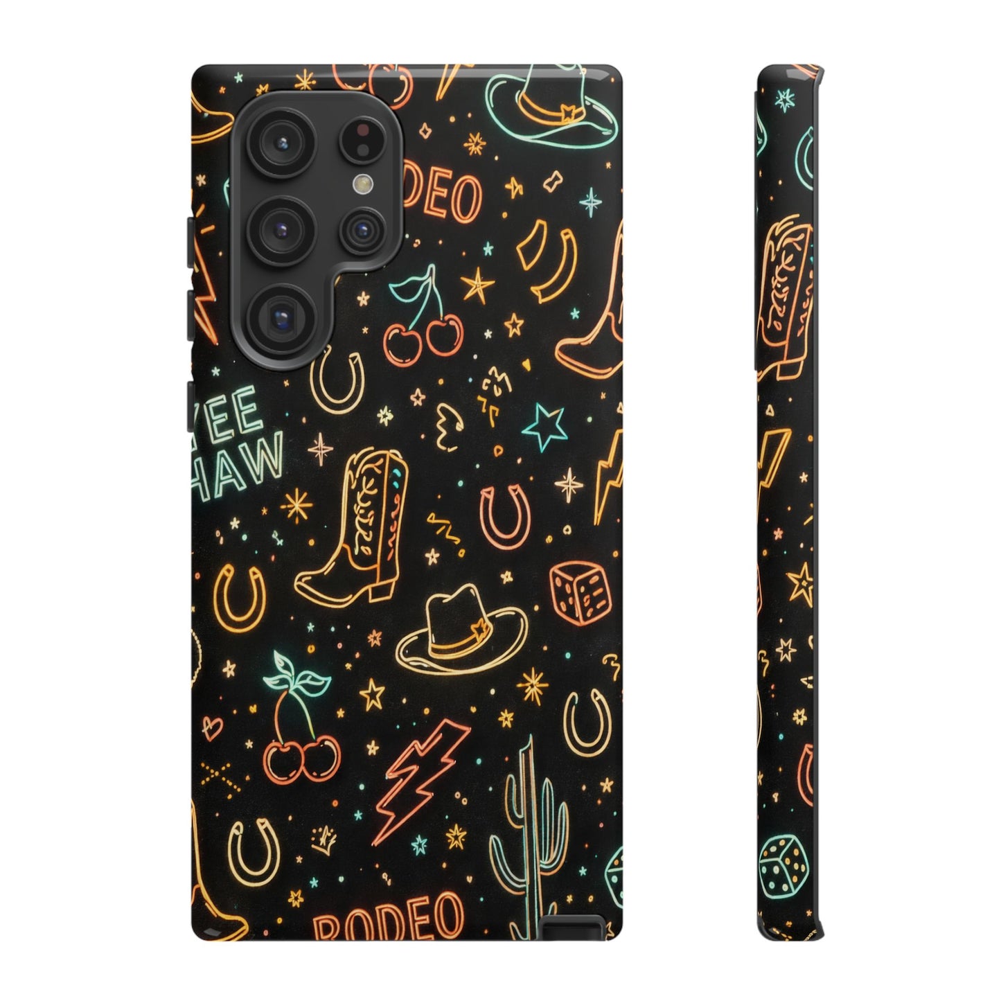 Retro Neon Rodeo Tough Case