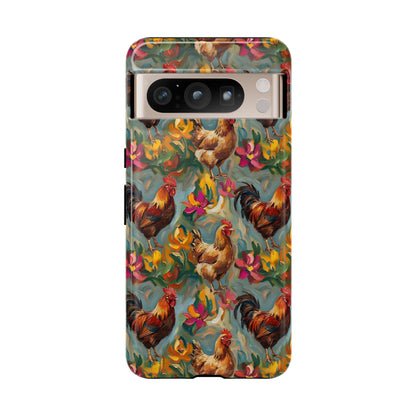 Painted Chickens Tough Case