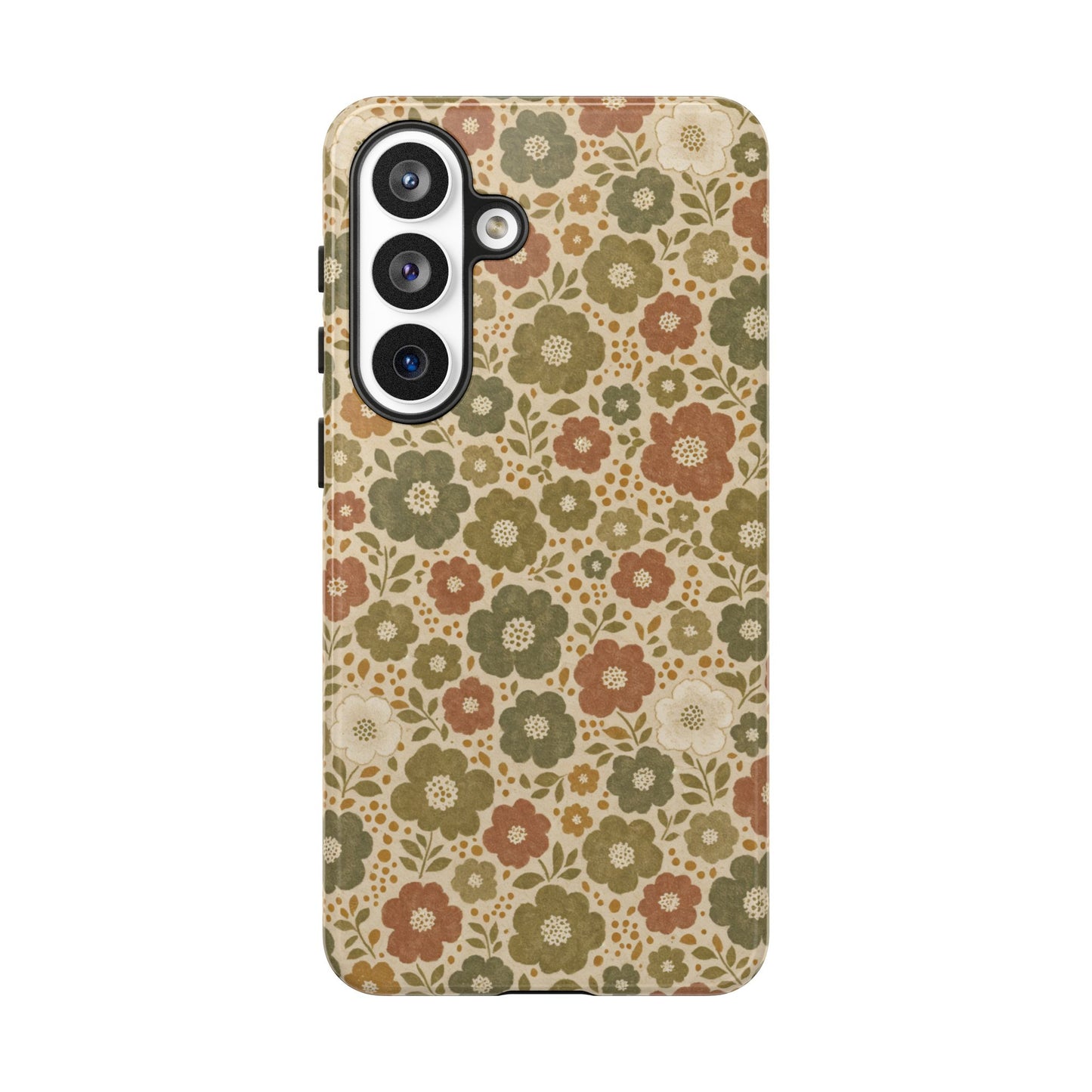 Retro Poppy Field Tough Case
