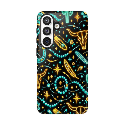 Neon Turquoise Tough Case