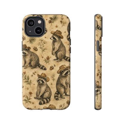 Painted Raccoon Tough Case
