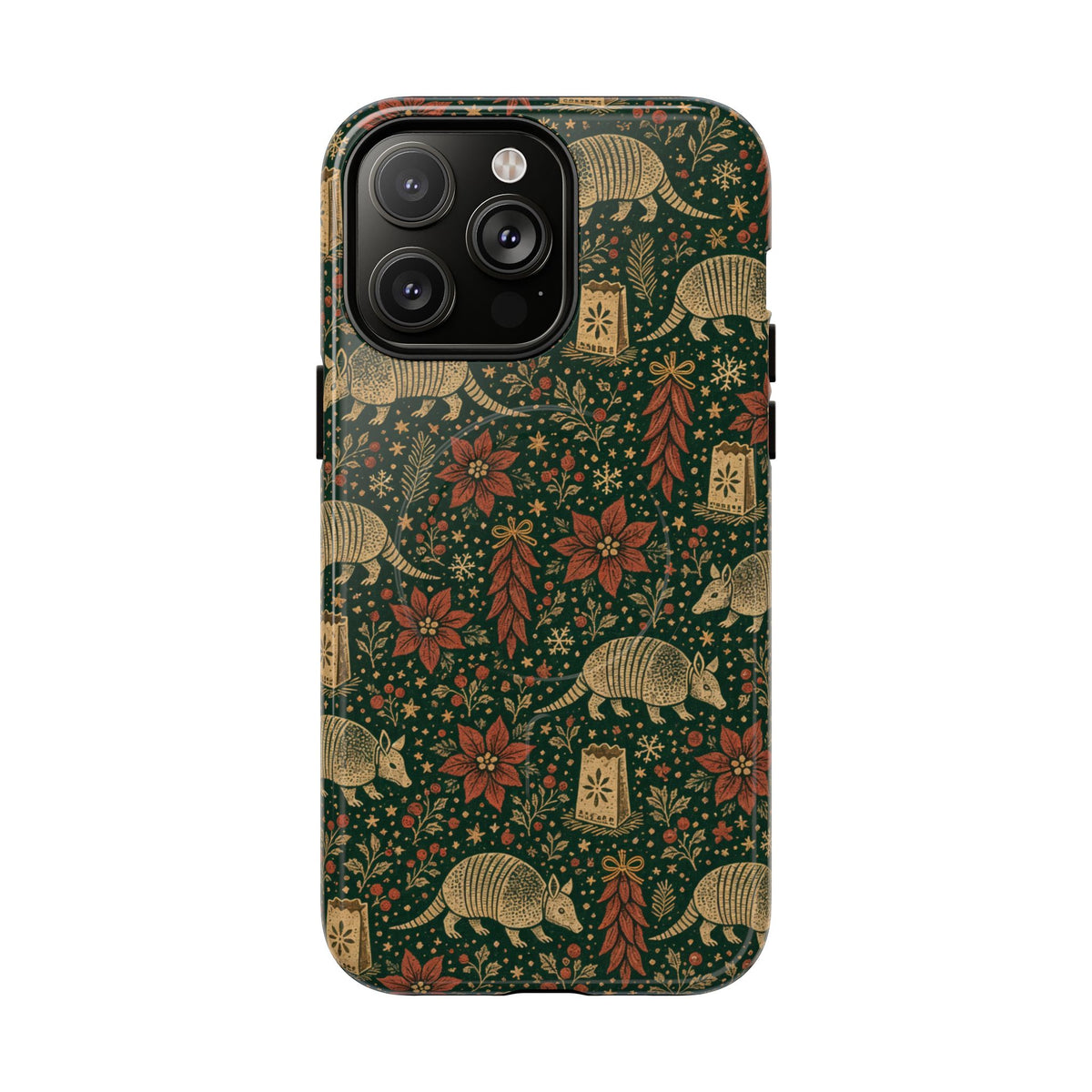 Christmas Armadillo Magnetic Case