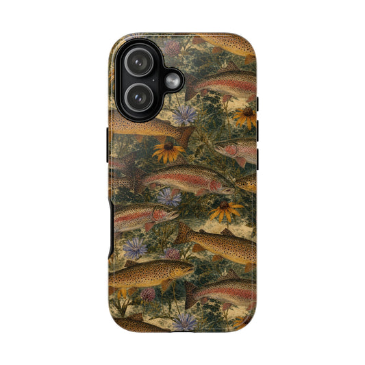 Floral Trout Tough Case