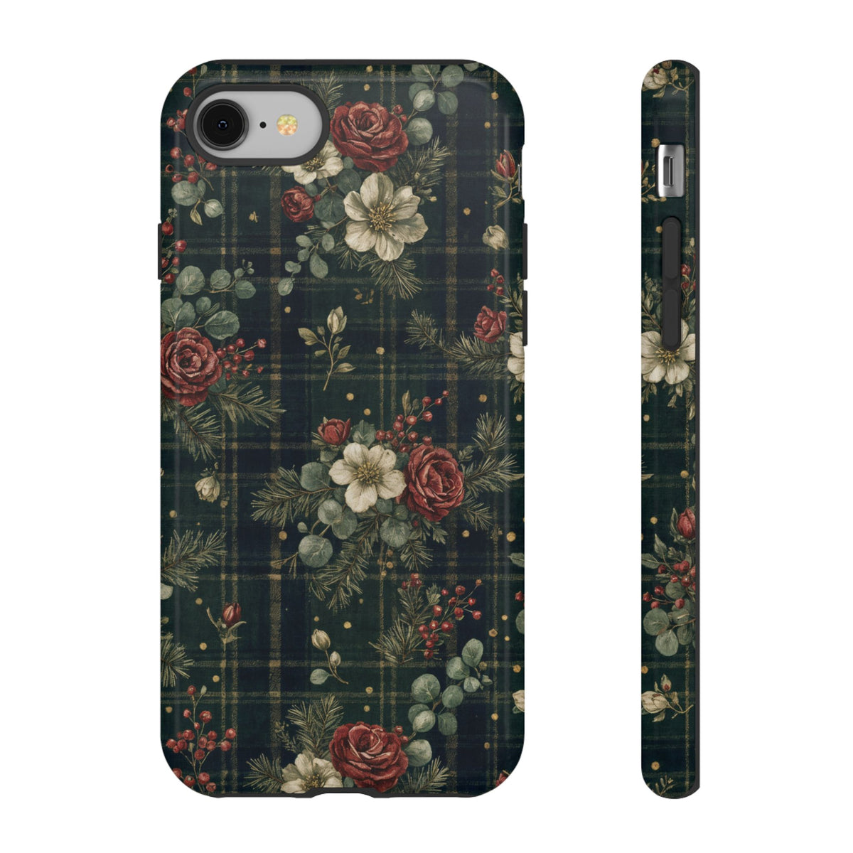 Tartan Roses Tough Case
