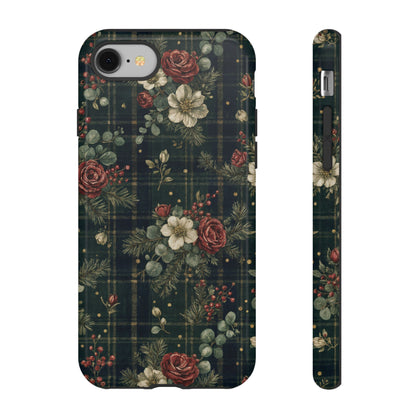 Tartan Roses Tough Case