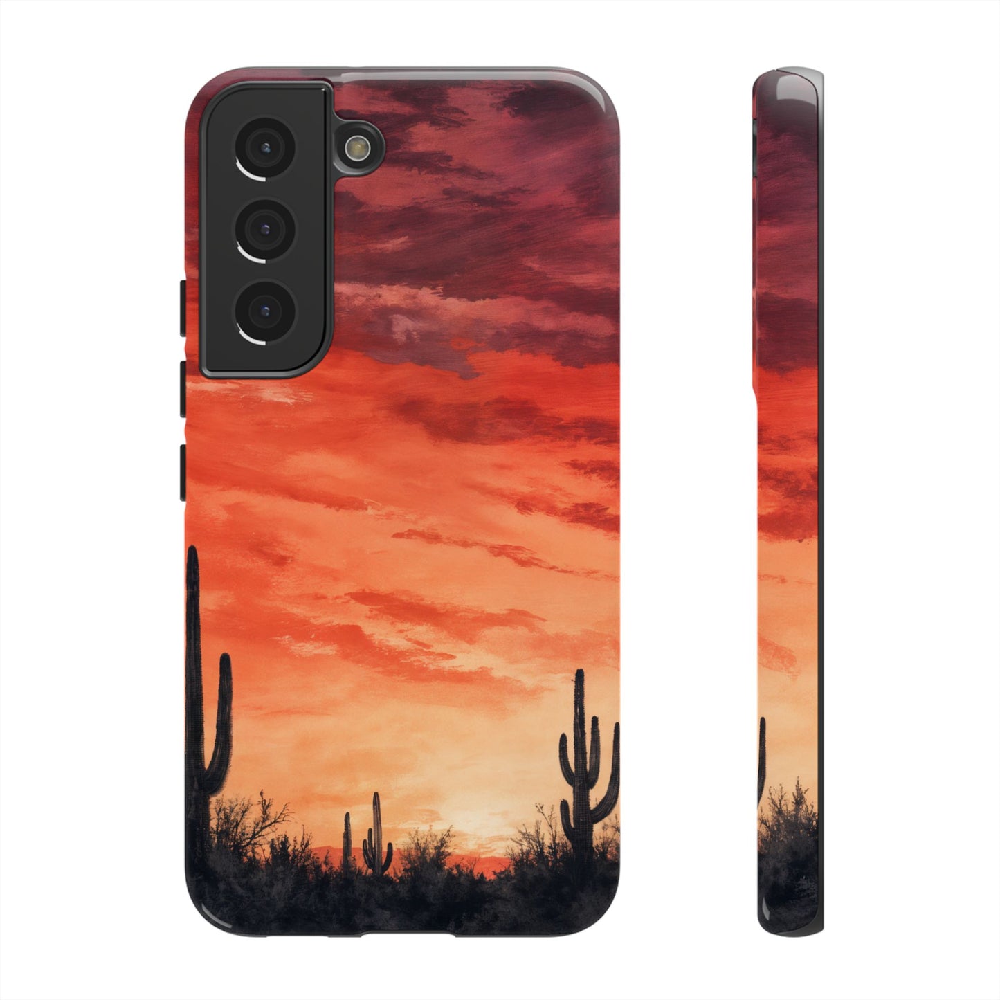 Desert Sunset Swaths Tough Case