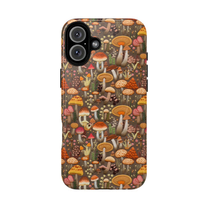 Orange Mushroom Magnetic Case