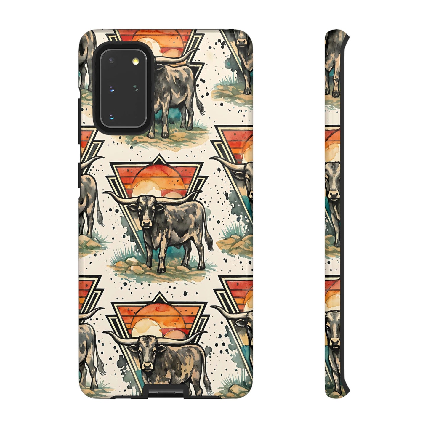 Retro Longhorn Tough Case