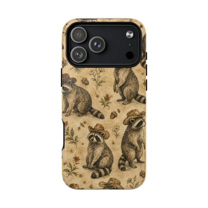 Painted Raccoon Magnetic Case