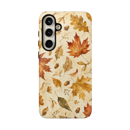 Golden Leaves Tough Case