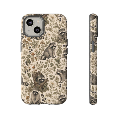 Cottage Core Raccoon Tough Case