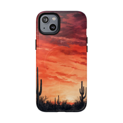 Desert Sunset Swaths Magnetic Case
