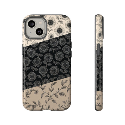 Inked Sunflowers Tough Case