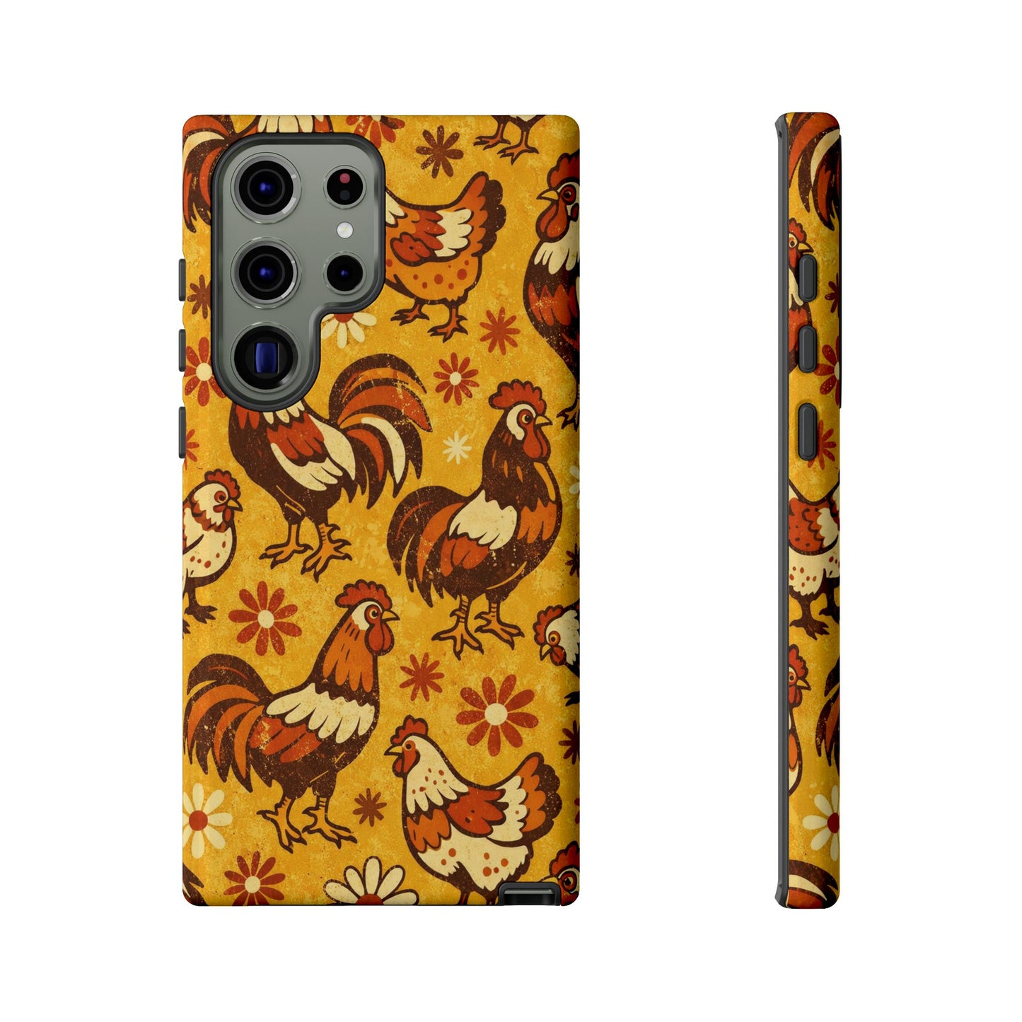 Retro Chickens Tough Case
