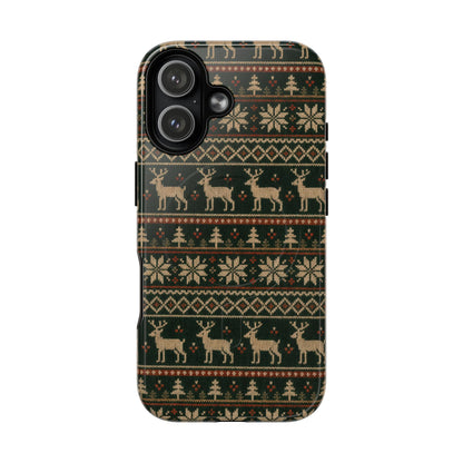 Fair Isle Deer Magnetic Case