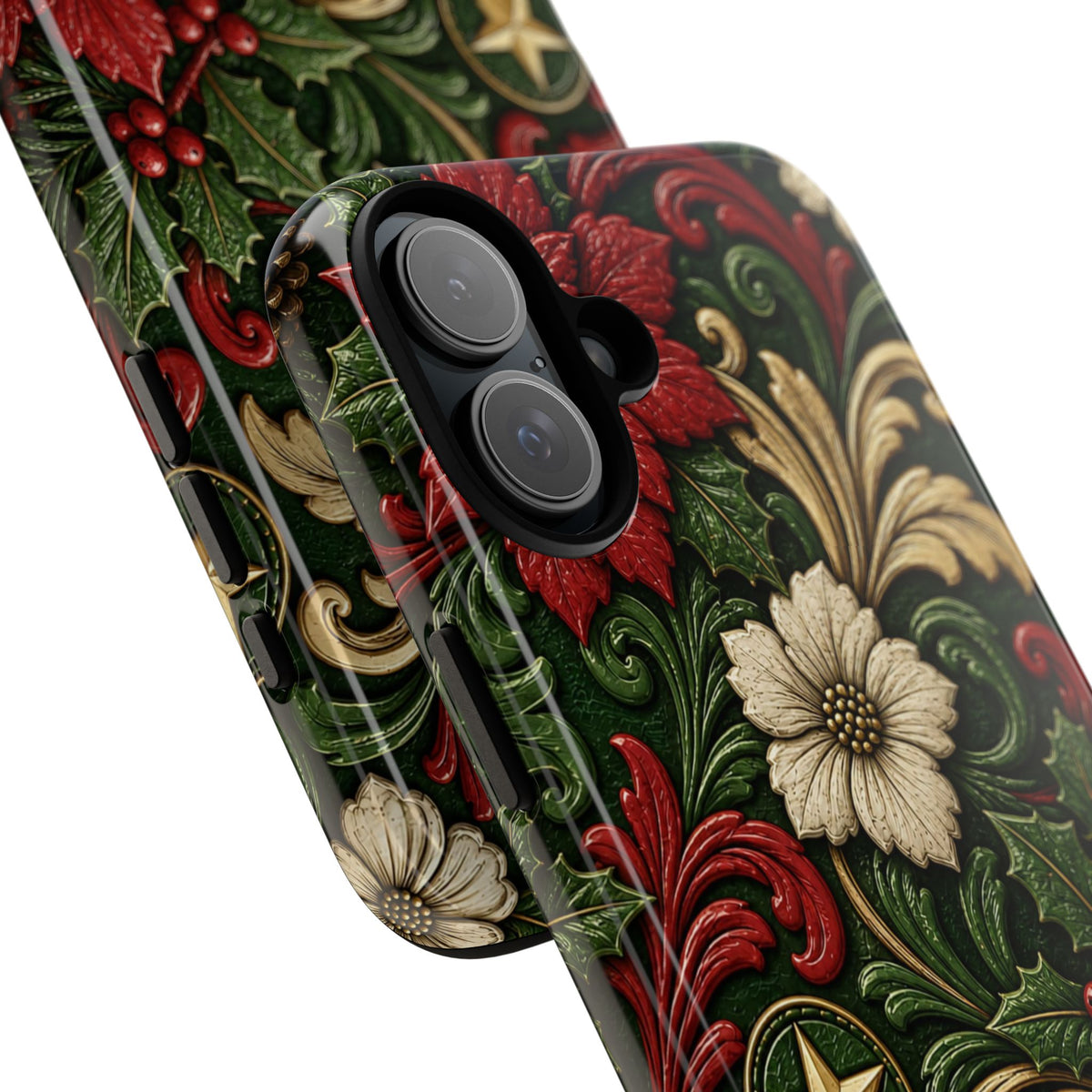 Tooled Christmas Stars Tough Case