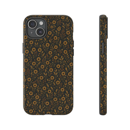 Moody Sunflowers Tough Case