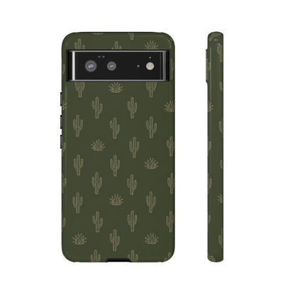 Green Cactus Tough Case