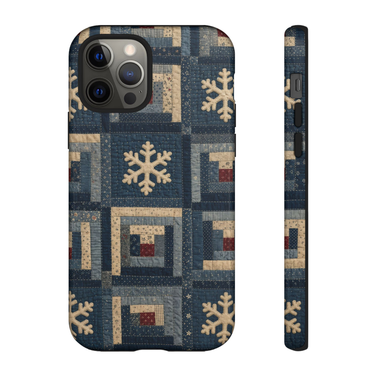 Snowflake Quilt Tough Case