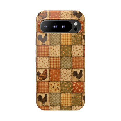 Chickens Patchwork Tough Case