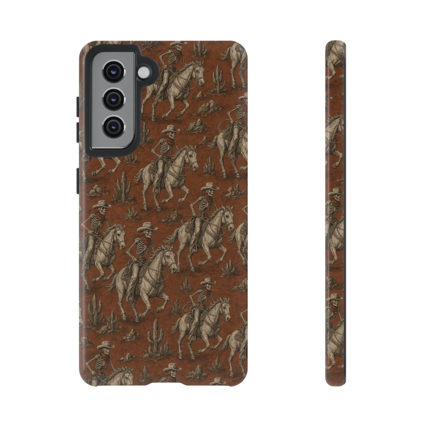 Skeleton Cowboy Ride Tough Case