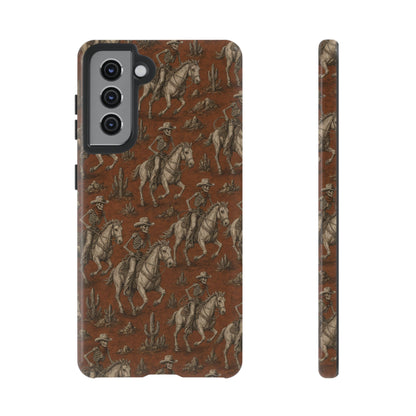 Skeleton Cowboy Ride Tough Case