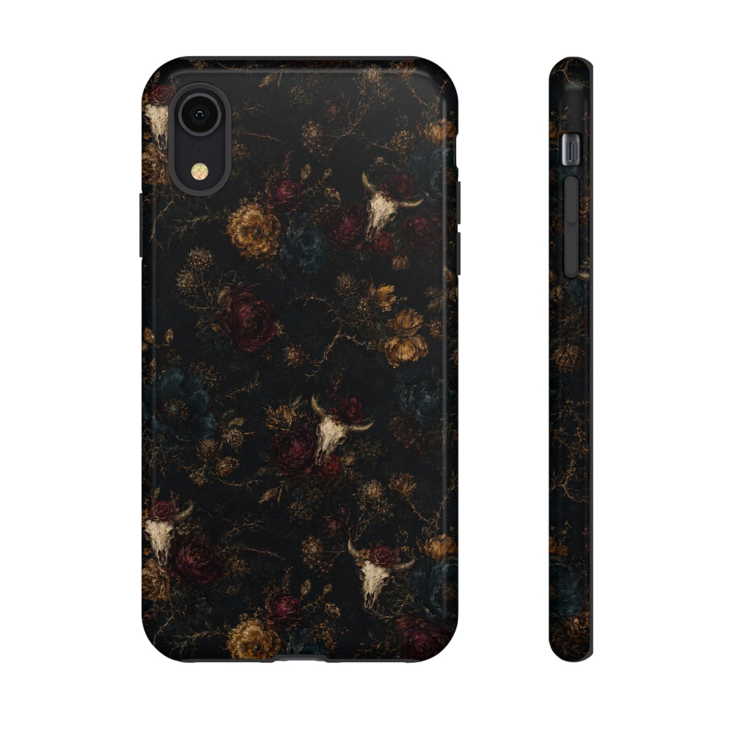 Bull Skull Bloom Tough Case