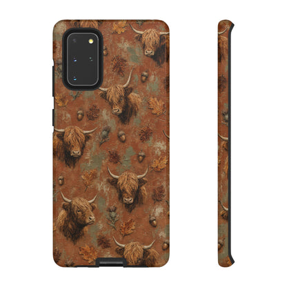 Autumn Highland Cow Tough Case